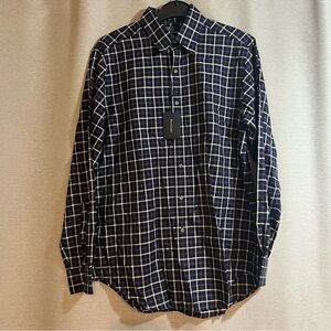 Polo Ralph Lauren New Lowell Plaid Button Down Shirt - Medium - Fine 100s Cotton